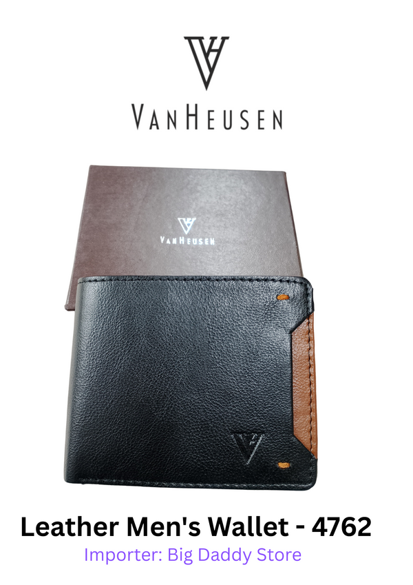 Men's Leather Wallet (Mix Colour) (Item-4762)
