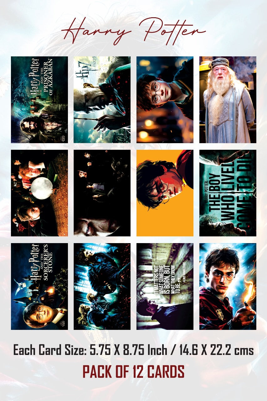 Hari Putter 2 small size paper poster pack of 12 (eff price 68/pkt) Pack of 3 packet