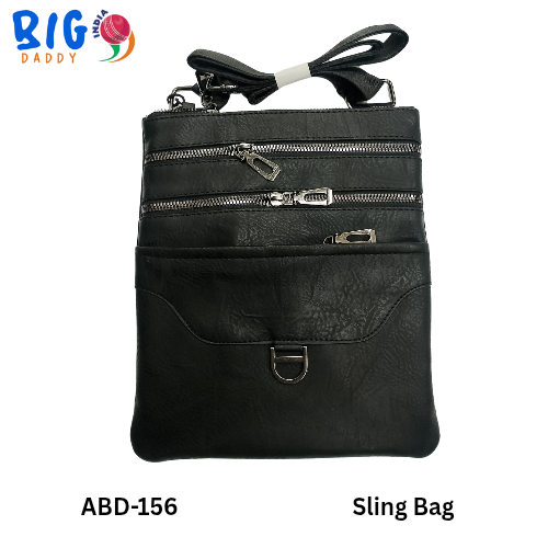 Black Fashionable Multicolor Sling Bag- ABD-156