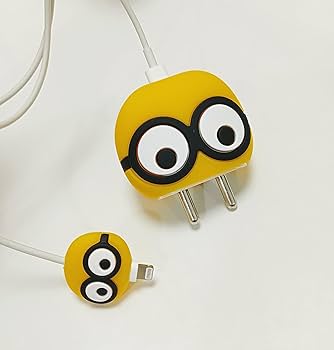 3 pcs- Mini-on 20W Iphone Silicone Charger Cover (Net Price 65)