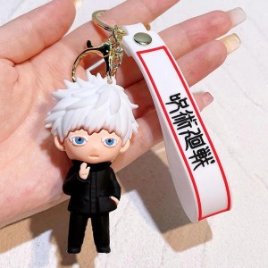 Gojo without mask Rubber Keychain Pack of 3 (eff price 35)