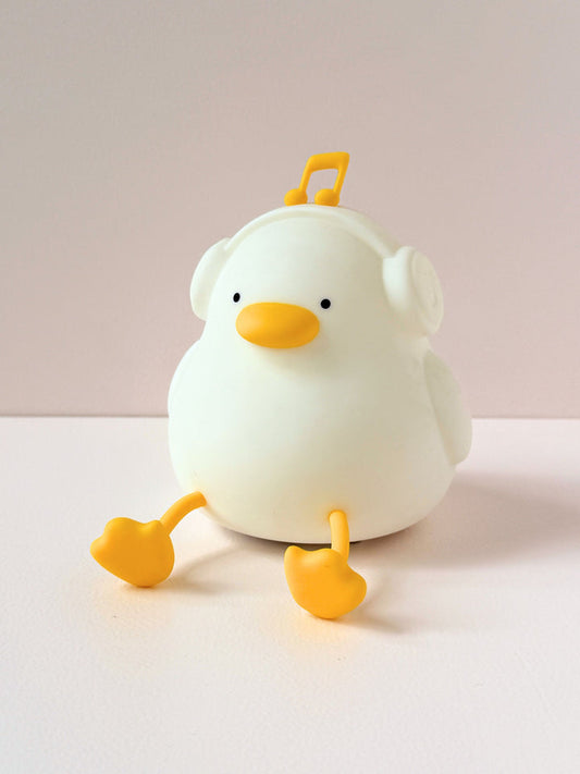 Duck with Headphone 🎧 Sillicon Night Lamp