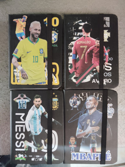 Set of 6 mix mini Ronaldo diary net price 38