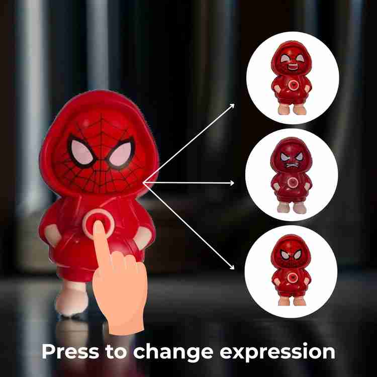 3 pcs - Spidy-Man Face changing keychain (Heavy Quality) (eff price 40)