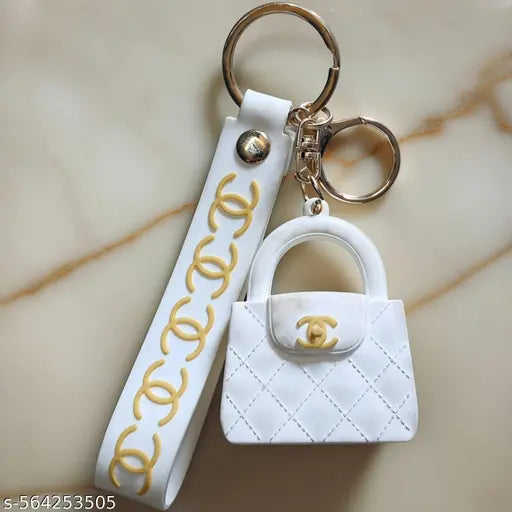 Guccy Bag rubber keychain pack of 3 (eff price 37)