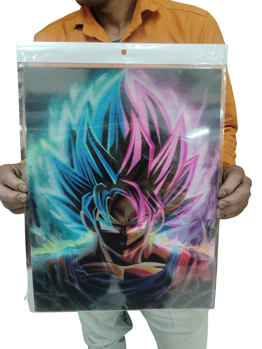 Vegeta blue Wanted 3d poster pack of 2 ( eff price 90)