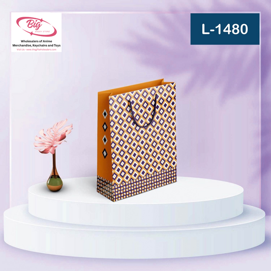 Large size paper gift bags L-1480 (Pack of 12)