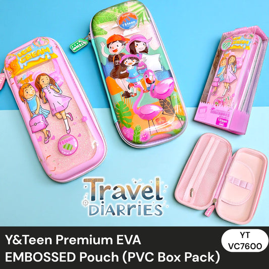 New Travel Diaries Pencil Kit with Blister (Mix Design) Pack of 2 (eff price 165)