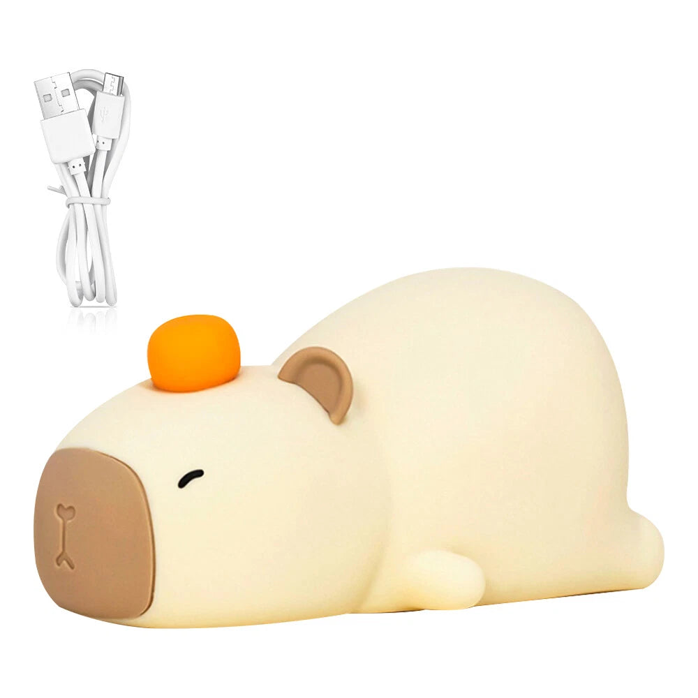 Cappy Bara Sleeping Sillicon Night Lamp