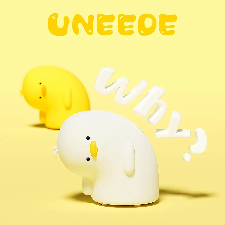 Crooked Necked Duck Sillicon Night Lamp