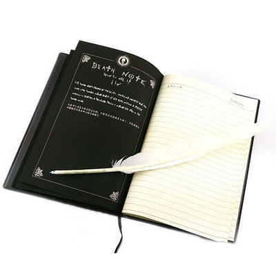 12 pcs - DeathNote Diary with feather 🪶 pen (eff price Rs 120)