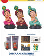 Mini Bobblehead of "Dhyaan Krishna" (Skin Tone) - Pack of 2 (eff price 95)