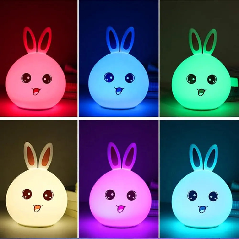 Rabbit Sillicon Night Lamp