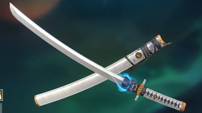 New Onimaru Volvorant white fully assembeled katana 104 cm