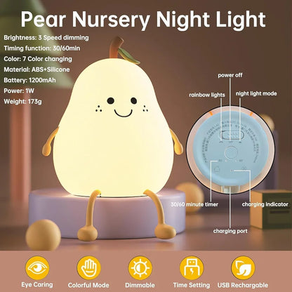 Peer Sillicon Night Lamp
