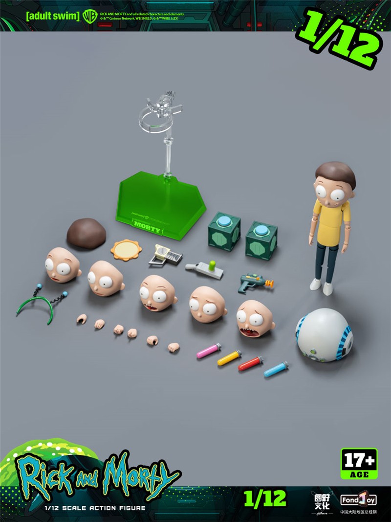 FondJoy 1/12 Rick and Morty - Morty Action Figure