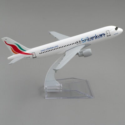 SriLankan A320 16 CM MODEL PLANE METAL ALLOY