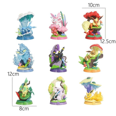 Pokimon Trending Evee set Generation 2