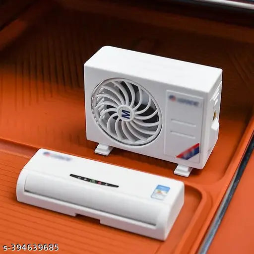 Solar-Powered Car Air freshner AC design with a built-in Perfume