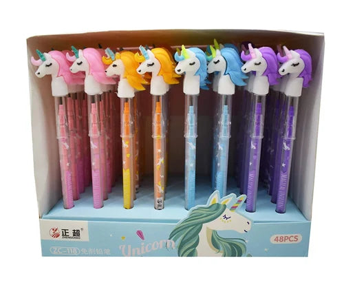 Unicorn pencil (pack of 48) (Unit Price 10)