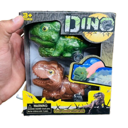 New Set of 2 DINO CAR SET