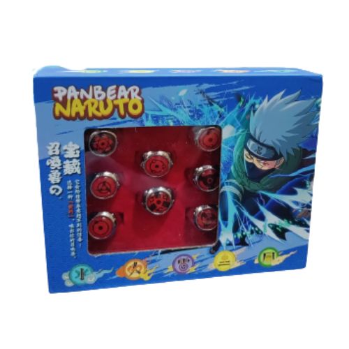 Natuto Ring Set 10 pc Blue Box