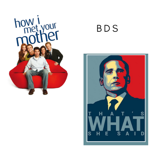 2 pc Ovaku Set How i met your mother & the office A5