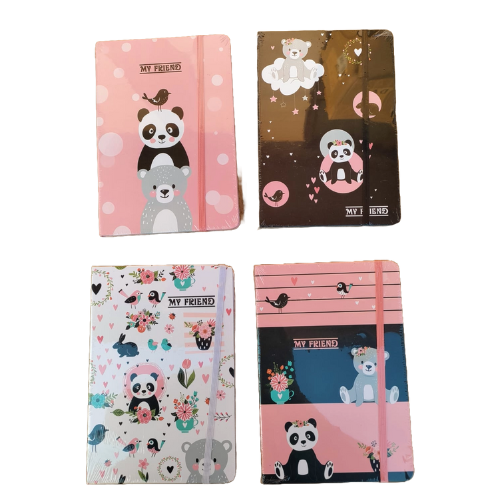 2pc - Panda Strap Diary unit price 95