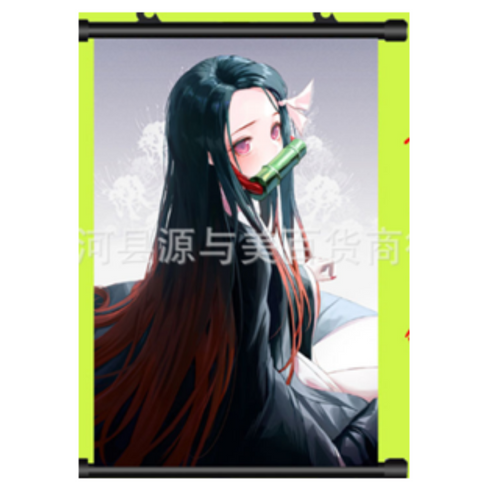 Wall scroll-nejuka side pose