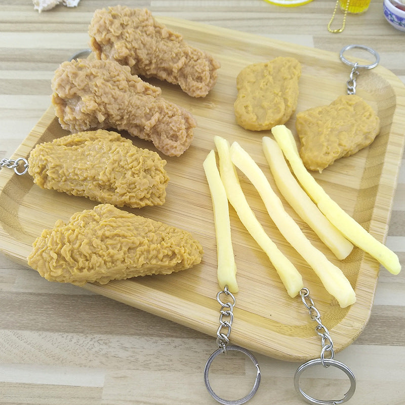 French Fries Keychain Set of 6 (eff price 13)