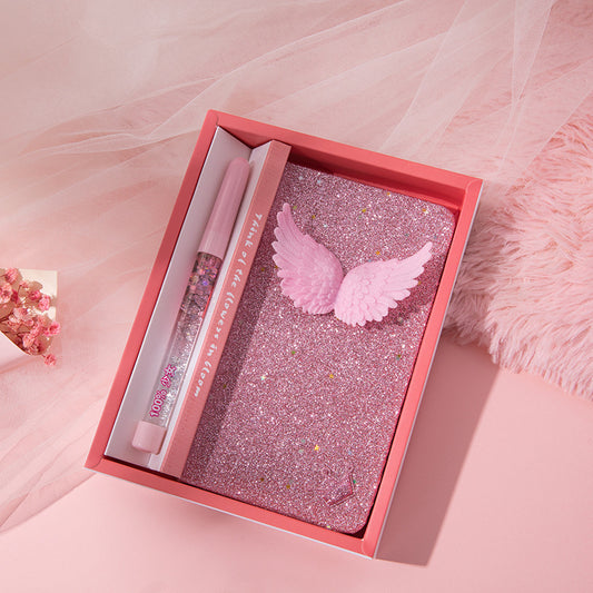 Glitter Diary with pen