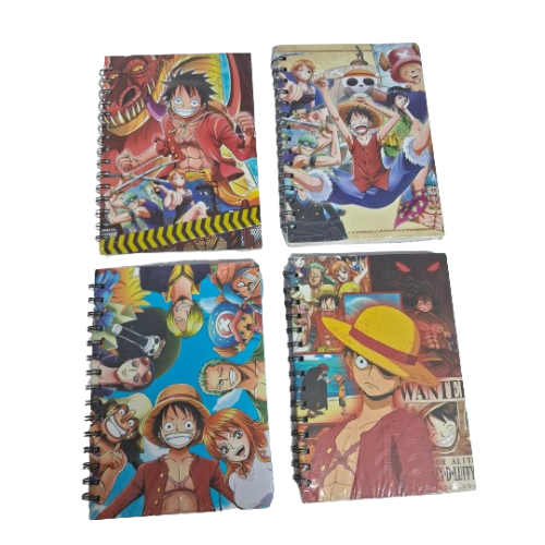 Set of 2 - One Piece Spiral Diary Net price Rs 85 /pc