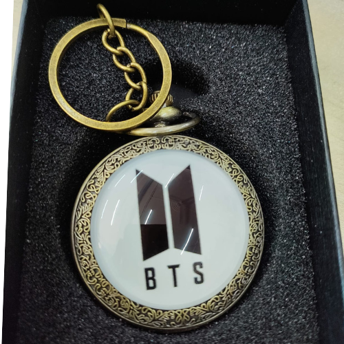 BTS Logo Pocket Watch with box