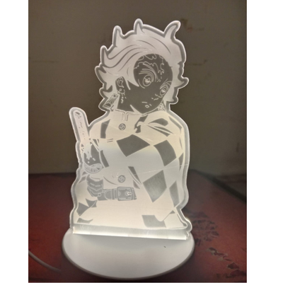 Tanjiro 3d lamp