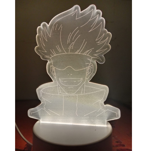 Gojo Satoru 3d Lamp