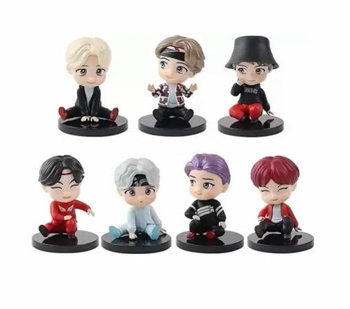 Bts Action Figure set of 7 "A"