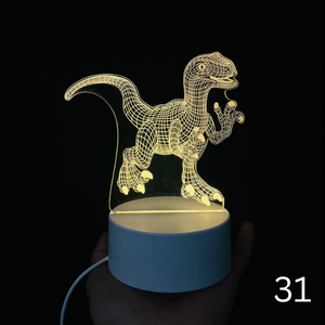 New Dino 3d Lamp