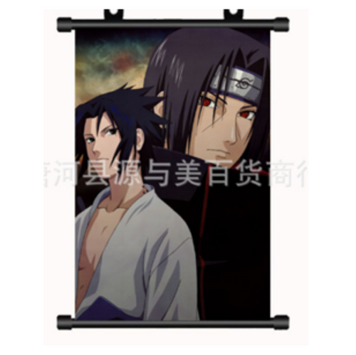 wall scroll sasuke and itachi