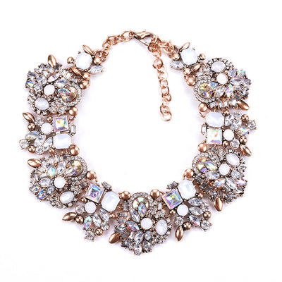Belgium Diamond Bib Choker
