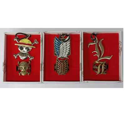 ANIME RING AND PENDENT SET (RANDOM)