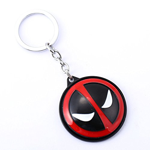 Deadpool rotating keychain