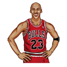 Michael Jordan 3d Sticker