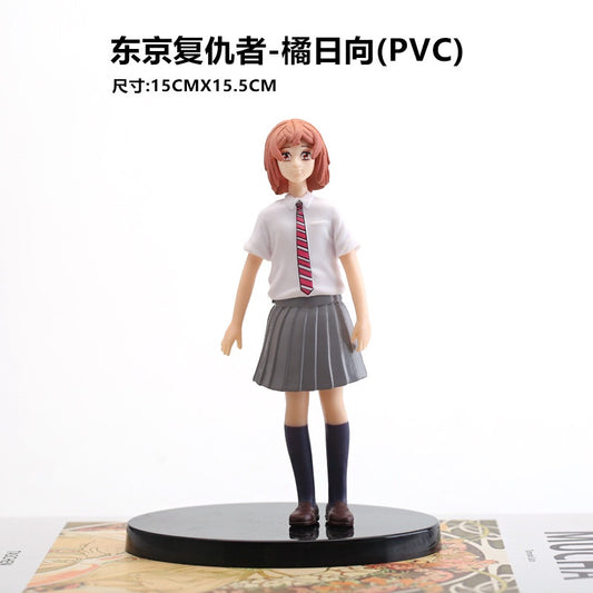 Tokyo Revengers Anime Action Figures | 16cms Hinata Tachibana Figurine