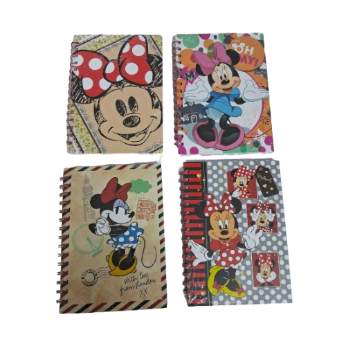 Set of 2 - Mikey Spiral Diary Net price Rs 85 /pc