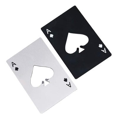 Pack of 6 Ace card bottle opener ( eff price 22)