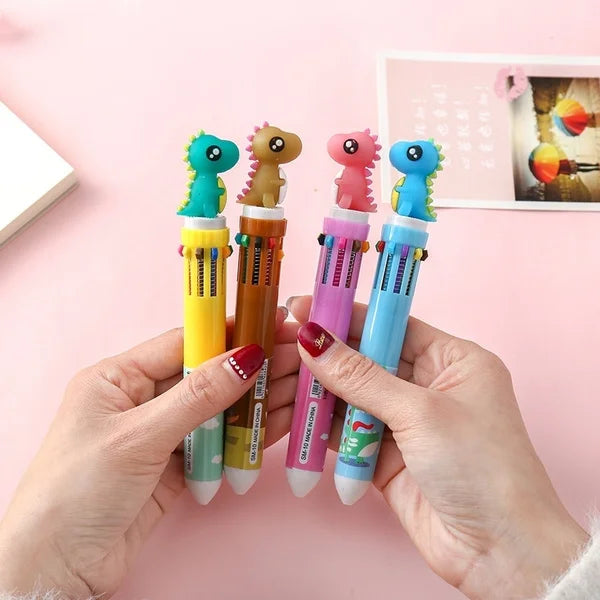 Cute Dinosaur 10 refill Pen - Set of 3 @ 25