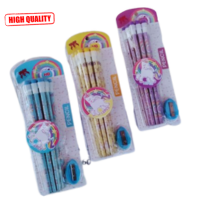 3 packs Unicorn Pencil 12 PC Pack with sharpener Unit price- 60