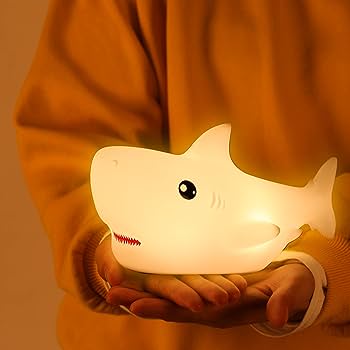 Shark Silicone Lamp