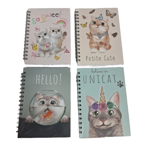 Set of 2 - Caticorn Diary Net price Rs 85 /pc