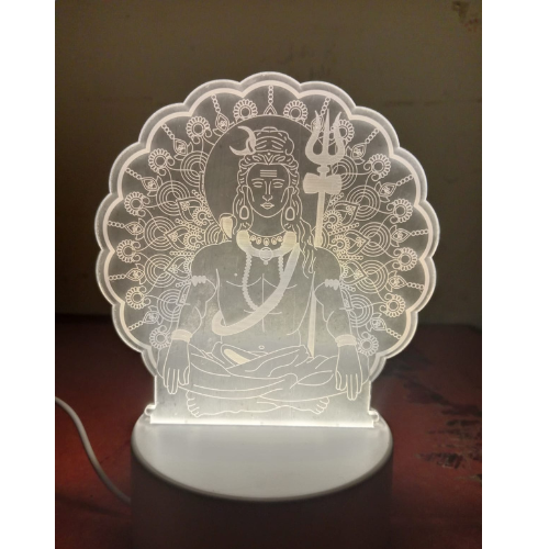 Mahakall shivji 3d lamp